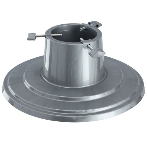 STOJAK POD CHOINKĘ CHOINKOWY PODSTAWKA DRZEWKO POJEMNIK NA WODĘ 1L SREBRNY na Arena.pl