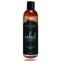 intimate earth massage oil naked 120ml bezzapachowy olejek organiczny