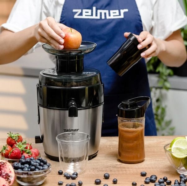Sokowirówka Zelmer ZJE4800 czarny srebrny 800 W 0,4L zdjęcie 8