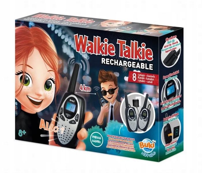 WALKIE TALKIE - Zasięg 4 km - BUKI zdjęcie 1