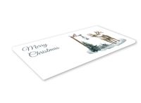 SZKLANA DESKA KUCHENNA 60x20cm - 514c renifer