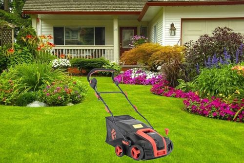 MOCNY AERATOR WERTYKULATOR ELEKTRYCZNY KOSZ 55L 3w1 40cm AREATOR FAWORYT na Arena.pl