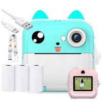 MINI DRUKARKA DRUKUŚ 2.0 APARAT NATYCHMIASTOWY TERMICZNA ZDJĘĆ + 13 ROLEK