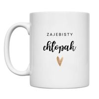 KUBEK "ZAJEBISTY CHŁOPAK" Wzór - Klasyczny 330 ml