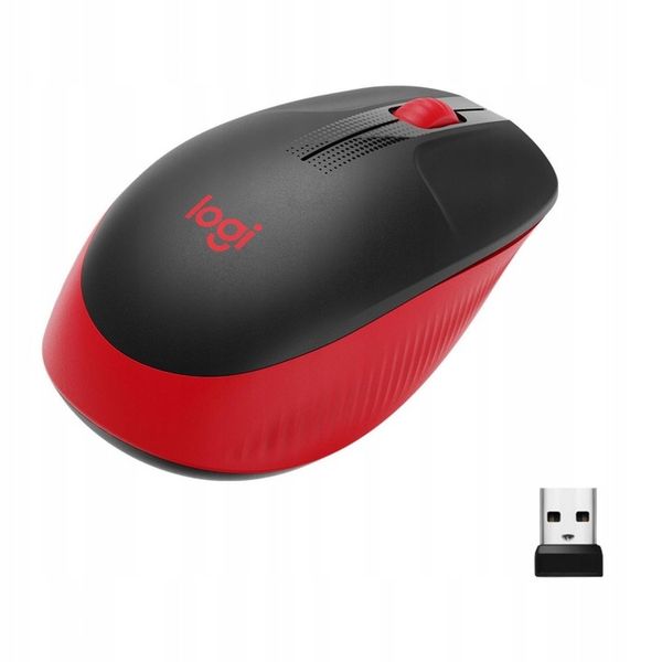 MYSZ BEZPRZEWODOWA LOGITECH M190 RED zdjęcie 7