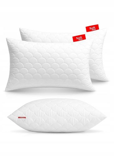 2 x PODUSZKA 50X70 ANTYALERGICZNA GRUBA ZAMEK na Arena.pl