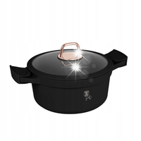 Garnek tradycyjny z pokrywką 24cm 4,4L indukcja gaz