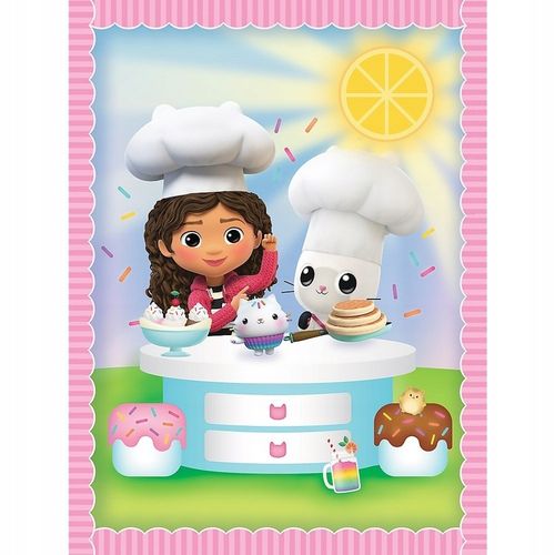 KOCI DOMEK GABI 2W1 GRA MEMO MEMORY + PUZZLE na Arena.pl