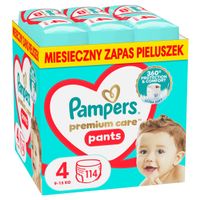Pieluchomajtki PAMPERS Premium Care Pants 4 (114 szt.)