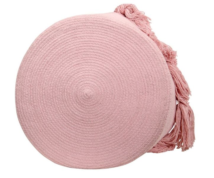 Lorena Canals Kosz dekoracyjny Tassels Pink zdjęcie 5