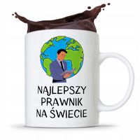 Kubek Dla Prawnika Mecenasa Najlepsz Na Świecie Z Nadrukiem Ze Zdjęciem