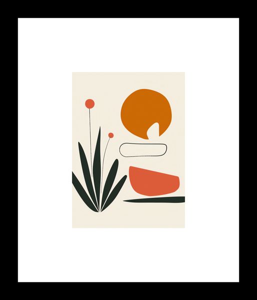 Plakat 13x18cm Abstrakcyjny Zen zdjęcie 3