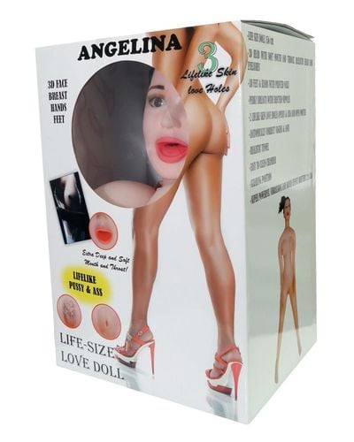 lalka dmuchana angelina 3d wibrująca lala na Arena.pl