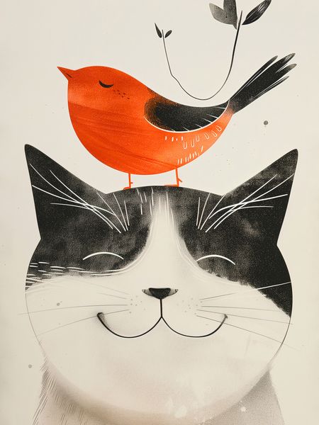 Plakat 30x40cm Pyzaty Przyjaciel zdjęcie 1