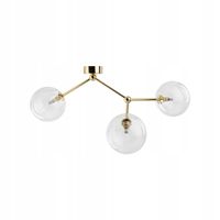 PLAFON LAMPA SUFITOWA TK LIGHTING FAIRY 10069 G9 ZŁOTY/TRANSPARENTNY