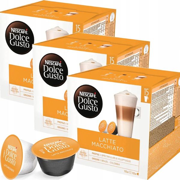 Kapsułki Nescafe Dolce Gusto Latte Macchiato 48 zdjęcie 1