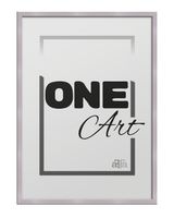 Ramka na zdjęcia duża Hekla 61x91,5 MDF plakat srebrny 1szt.