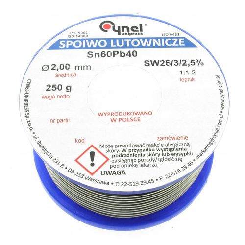 CYNA 2.0mm SZPULA 250g na Arena.pl