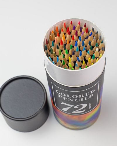 Zestaw Kredek Ołówkowych W Tubie 72 Kredki na Arena.pl