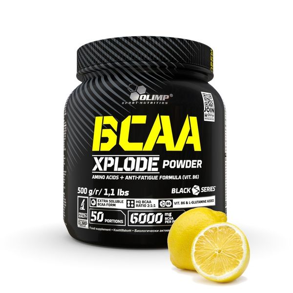 Olimp BCAA Xplode Powder 500 g cytrynowy zdjęcie 1