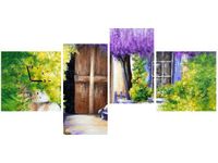 45CM 120CM ZEGAR 4 ELEM WIEJSKI ZAKĄTEK ŚCIENNY