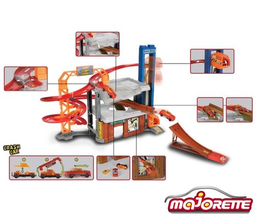 MAJORETTE Stunt Heroes Grand Set 2058014 na Arena.pl