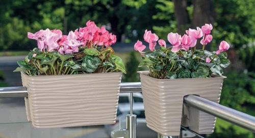 Doniczka na balustradę Sahara 40 | Antracyt na Arena.pl