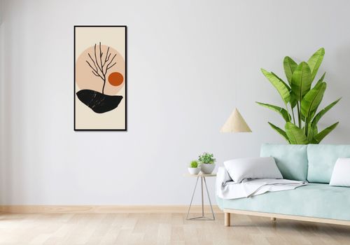 Plakat 50x100cm Nagie Drzewo na Arena.pl