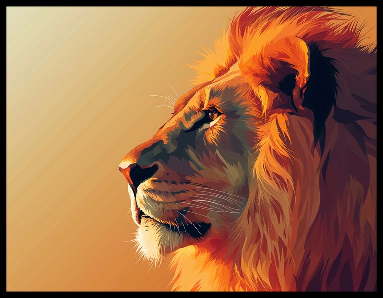 Plakat 65x50cm Król zdjęcie 2