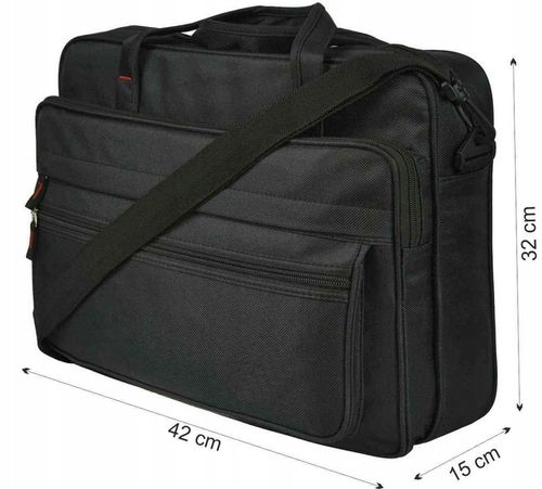 WERSmond torba na dokumenty poliester bez wzoru na Arena.pl