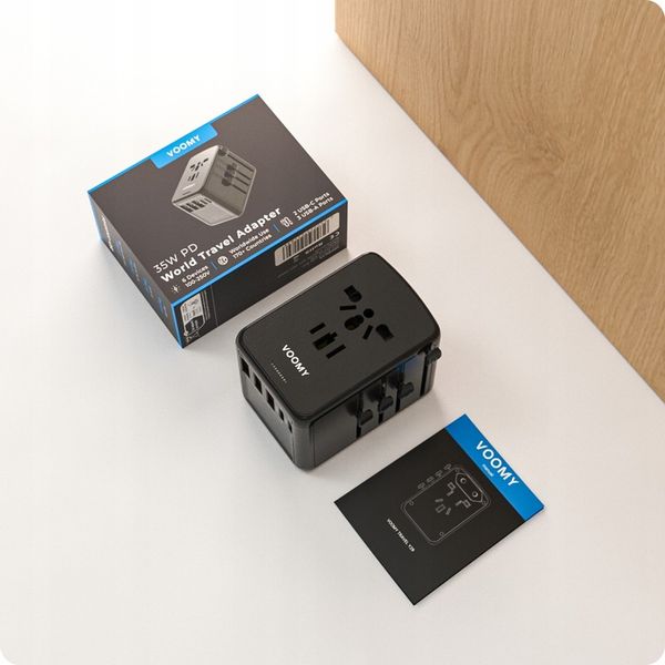 VOOMY Y30 Adapter Podróżny 3x USB-A 2x USB-C zdjęcie 7