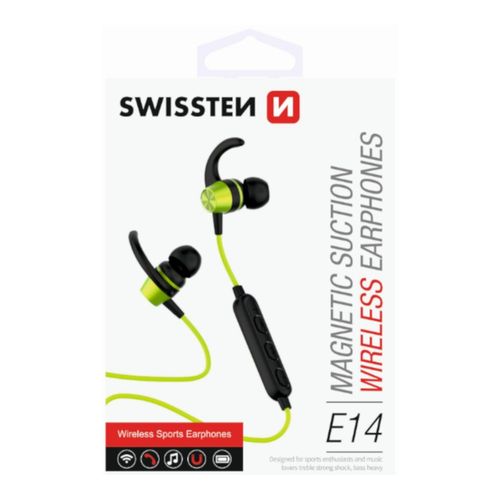 SŁUCHAWKI BEZPRZEWODOWE SWISSTEN BLUETOOTH ACTIVE LIME na Arena.pl