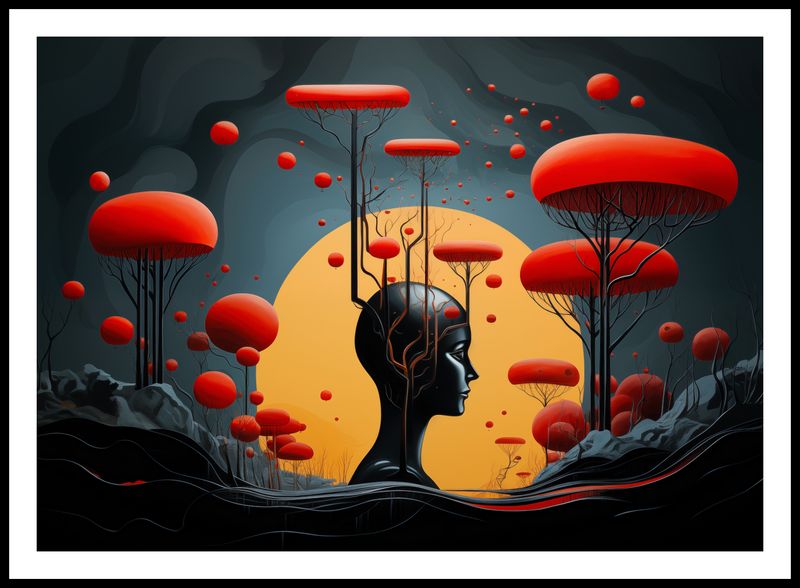 Plakat 84x59,5cm Myślokształty zdjęcie 3