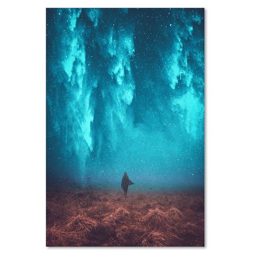 Obraz na płótnie - Canvas, Spacer nocą 40x60 na Arena.pl