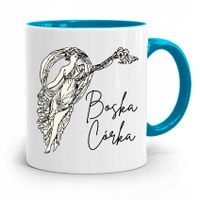 Kubek Błękitny Dla Córki Boska Córka Prezent Z Nadrukiem Ze Zdjęciem