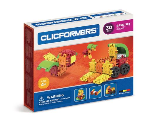 KLOCKI DLA DZIECI CLICS CLICFORMERS 30 ELEMENTÓW na Arena.pl