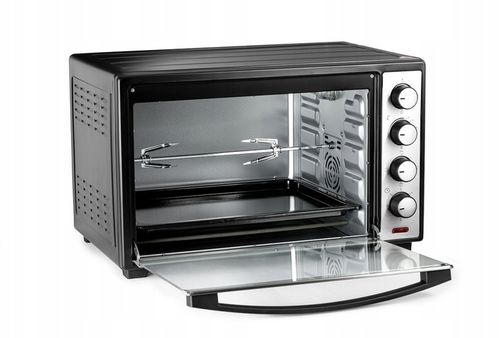 PIEKARNIK ELEKTRYCZNY 48L TERMOOBIEG ROŻNO GRILL WOLNOSTOJĄCY MINI na Arena.pl