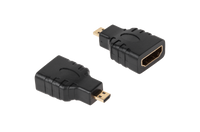 ZLA0863 Zlacze HDMI gniazdo-wtyk micro HDMI