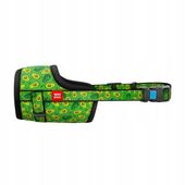 Kaganiec dla psa WAUDOG Nylon, wzór Awokado, rozmiar M, 19-26 cm