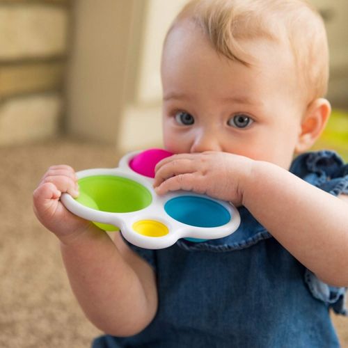 Bąbelki Dimpl Kolorowe POP PUSH Fat Brain Toys na Arena.pl