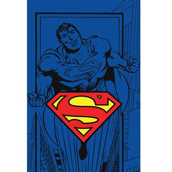Ręcznik  licencyjny 30x50cm - SUPERMAN zdjęcie 1