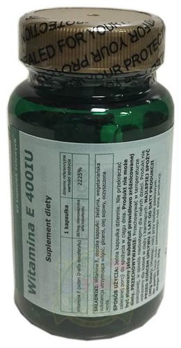 Witamina E 400IU (60kaps) Swanson na Arena.pl