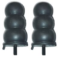 Odbojnik odboj balwanek guma wahacza tyl Fiat 126p 2szt 3EO