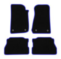 Dywaniki welurowe CARLUX-BLUE do Jeep Wrangler IV Rubicon 2017-