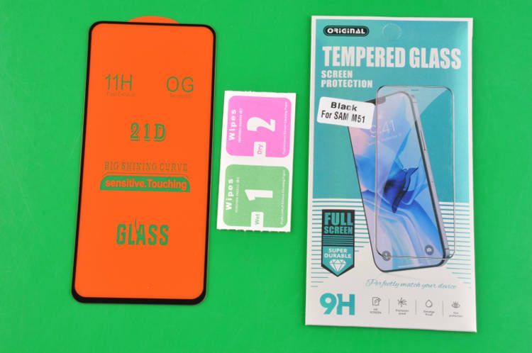 Szkło Hartowane 21D do Samsung Galaxy M51 zdjęcie 3