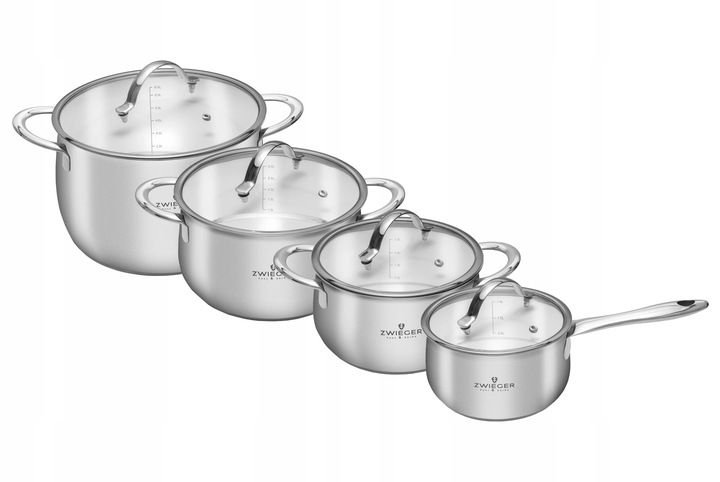 Zestaw garnków 8 elementów ZWIEGER Practi Plus zdjęcie 9