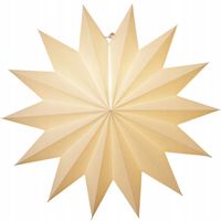 Gwiazda wisząca biała PLAIN 60 cm