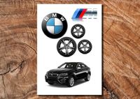 Wydruk cukrowy na tort A4 BMW samochód DIY