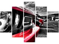 105CM 150CM OBRAZ 5 ELEM DODGE CHALLENGER ZACH DISCHNER DRUK