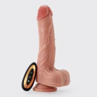 crushious inviktus vibe 20 cm liquid silicone - model z wibracją